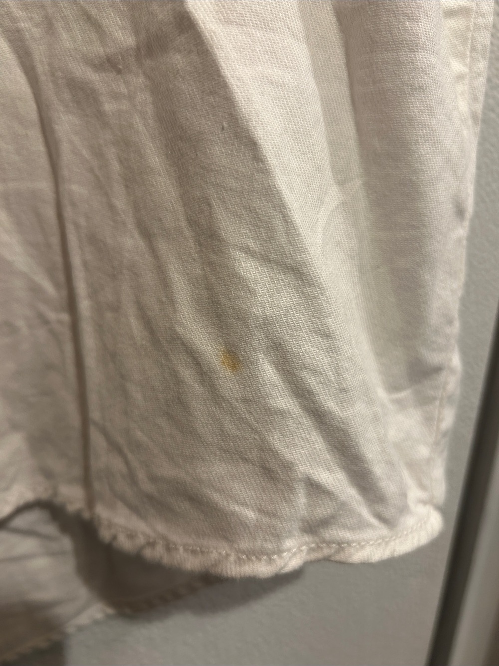 Madewell Cream Short-Sleeve Button-Down Shirt - Picture 2 of 6